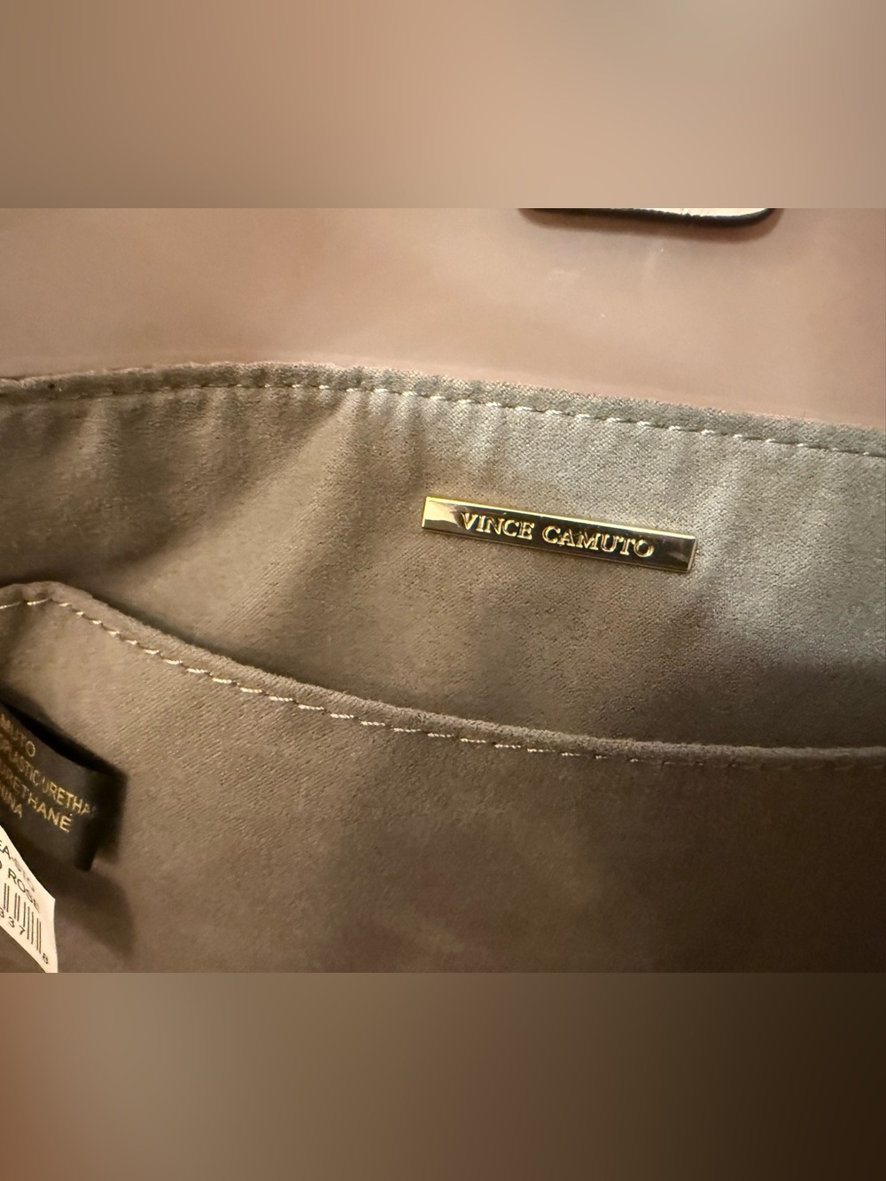 Vince Camuto Blush Pink Circle-Handle Tote - Picture 6 of 6